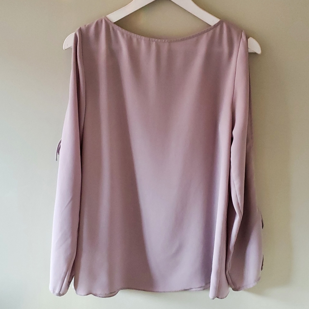 Wilfred S Whimsigoth Feminine Romantic Dainty Contemporary Pastel Chiffon Blouse - Picture 14 of 16